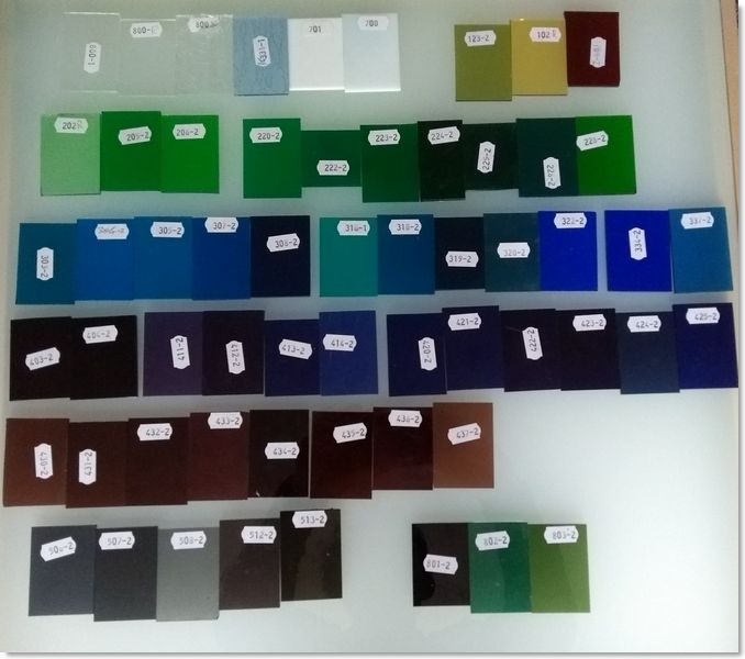 Stained glass materials (11) from South London Stained Glass