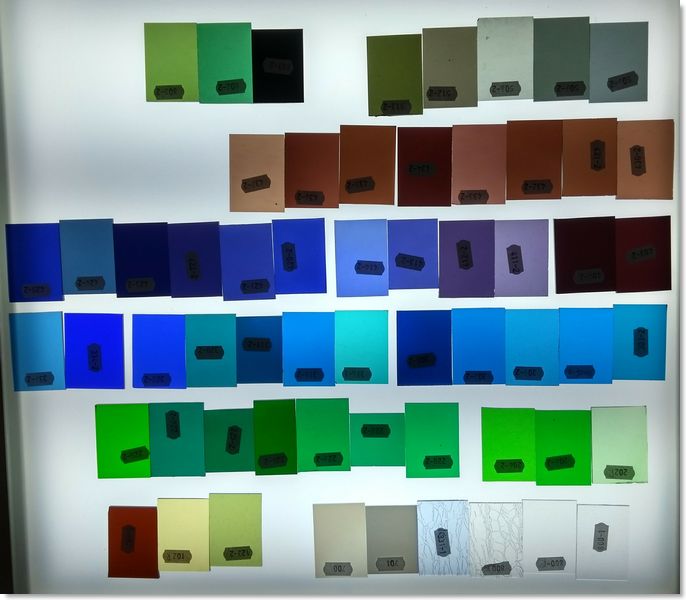 Stained glass materials (12) from South London Stained Glass