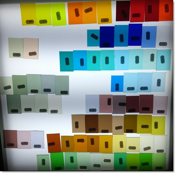 Stained glass materials (9) from South London Stained Glass