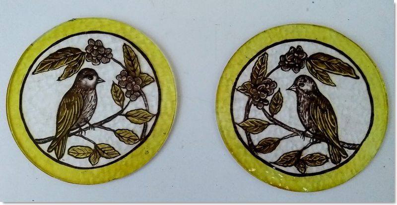 Round stained glass window (7) from South London Stained Glass