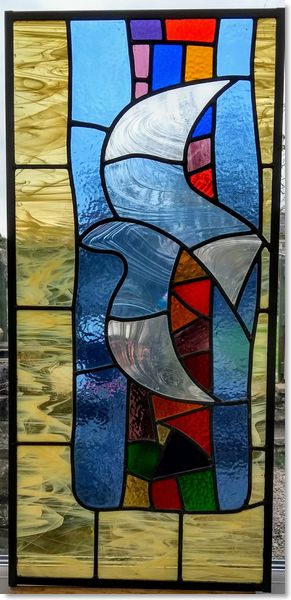 Long stained glass (15) from South London Stained Glass