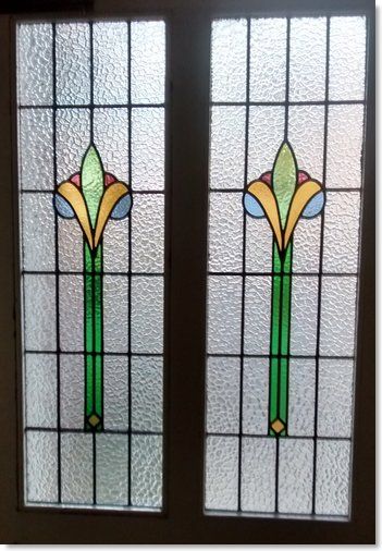 Long stained glass (23) from South London Stained Glass