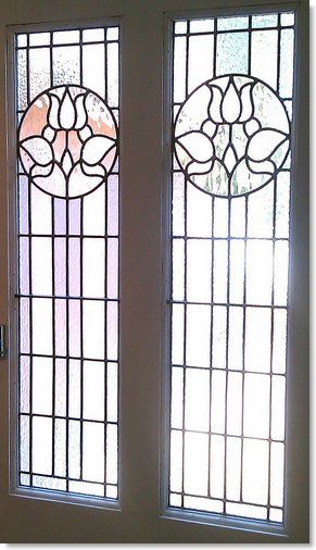 Long stained glass (25) from South London Stained Glass