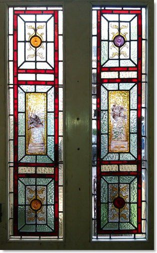 Long stained glass (27) from South London Stained Glass