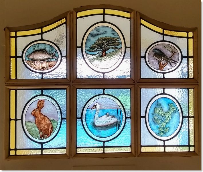 Wide stained glass windows (10) from South London Stained Glass