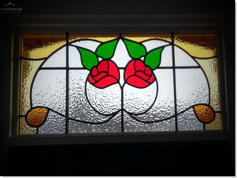 Wide stained glass windows (2) from South London Stained Glass