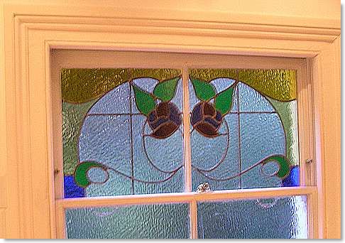 Wide stained glass windows (6) from South London Stained Glass